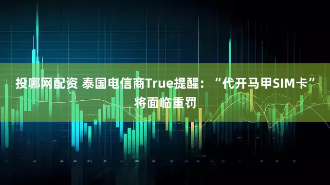 投哪网配资 泰国电信商True提醒：“代开马甲SIM卡”将面临重罚