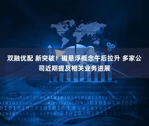 双融优配 新突破！磁悬浮概念午后拉升 多家公司近期提及相关业务进展